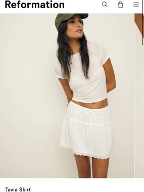 REFORMATION SKIRT!